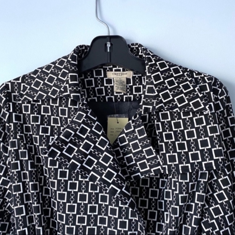 Vertigo Paris Trench coat  size L new - Picture 2 of 9